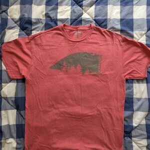 Men's Size XL Slim Fit Marmot Coral Graphic Short Sleeve Tee